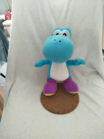 Peluche Yoshi bleu