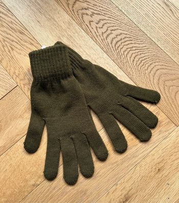 Gants élastiques kakis Unisexes - T.9,5