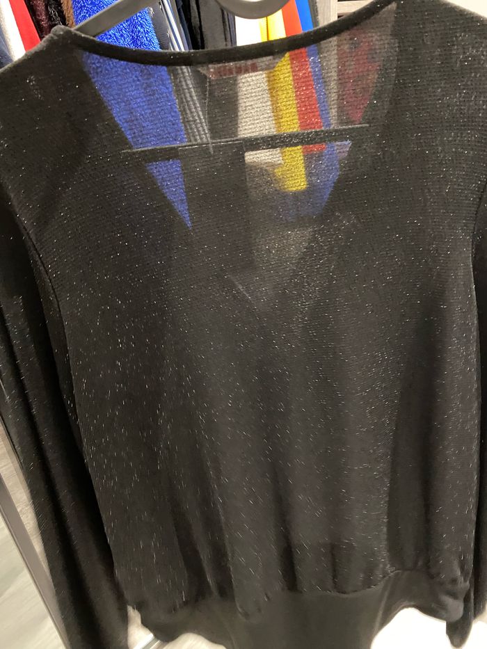 Body manches longues col V neuf Camaïeu M - photo numéro 4