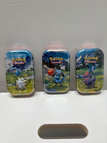 3 mini tins héros transcendants