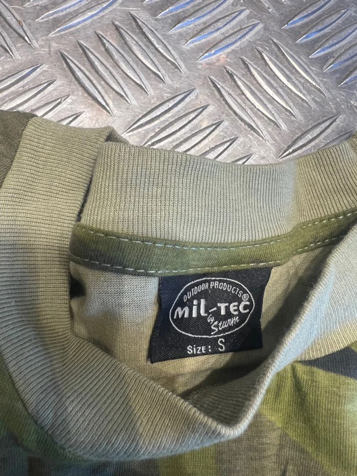 T-shirt mil-tec camo neuf taille s - photo numéro 2