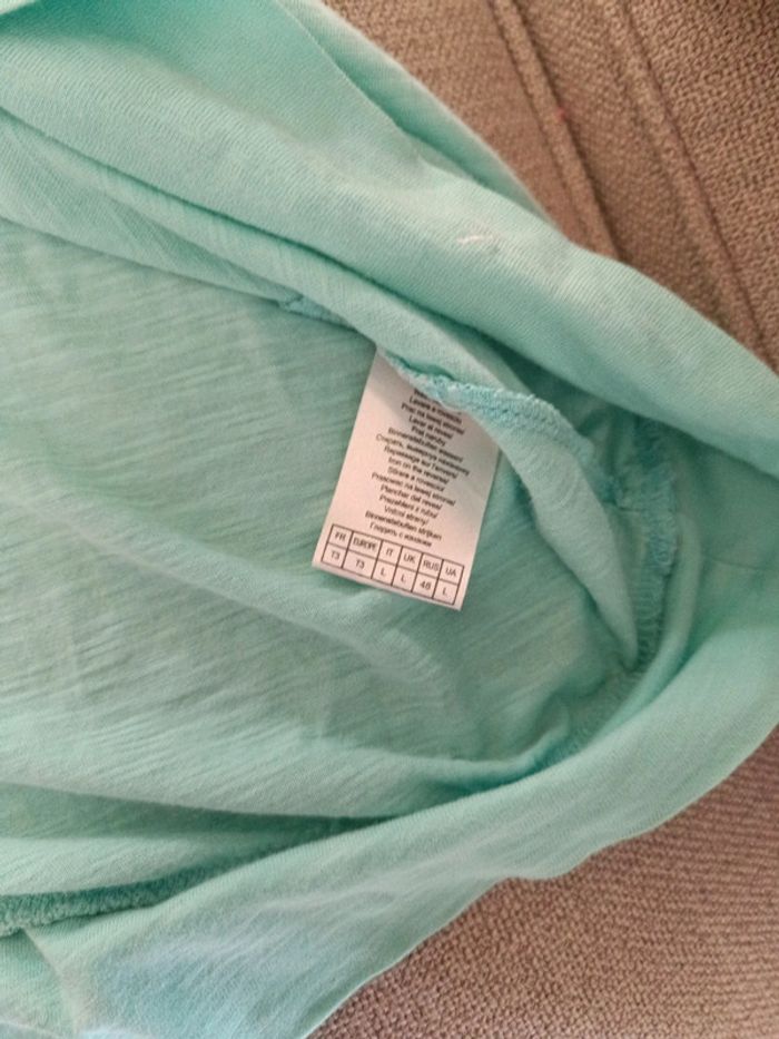 T-shirt manches courtes Camaïeu L - photo numéro 3