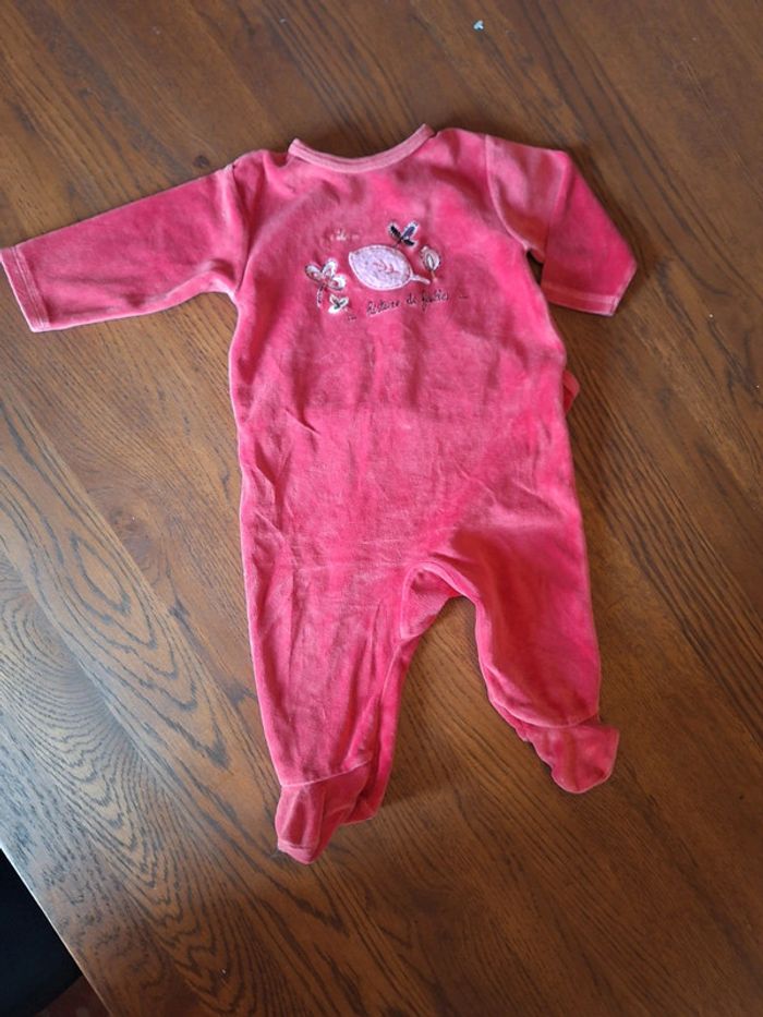 Pyjama Velours Vert Baudet