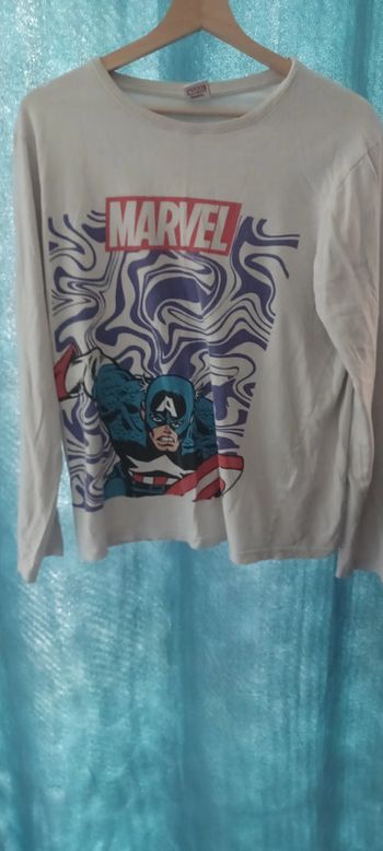 T shirt manches longues marvel