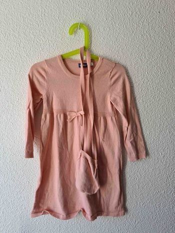 robe rose avec petit sac Lupilu