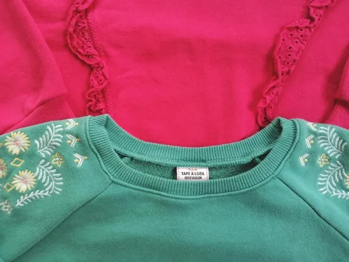 Lot de 2 pulls sweats fille 10 ans - photo numéro 4