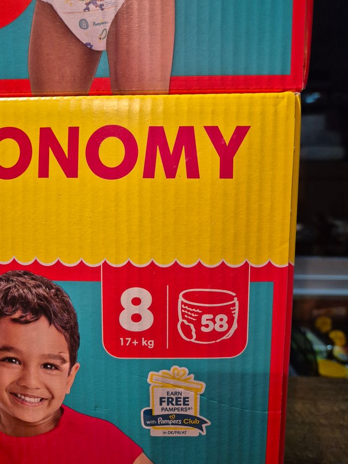 Couche taille 8 Pampers Baby Dry taille 8 : 116 culottes - photo numéro 3