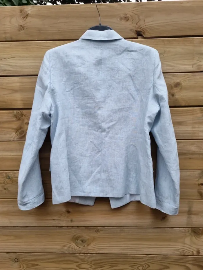 Veste Caroll neuve en lin  taille 42! - photo numéro 4