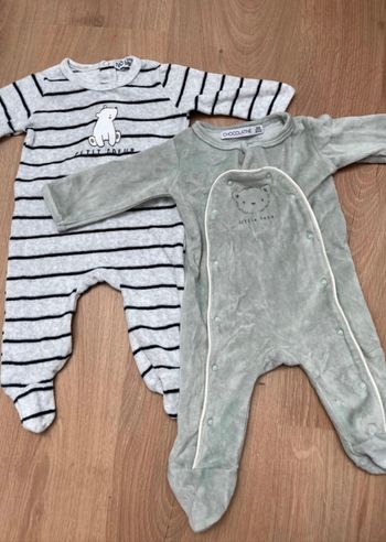 Lot de 2 pyjamas 3M
