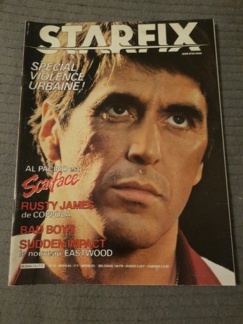 Starfix mag cinéma années 80