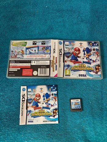 DS Mario et sonic aux jeux olympiques d'hiver