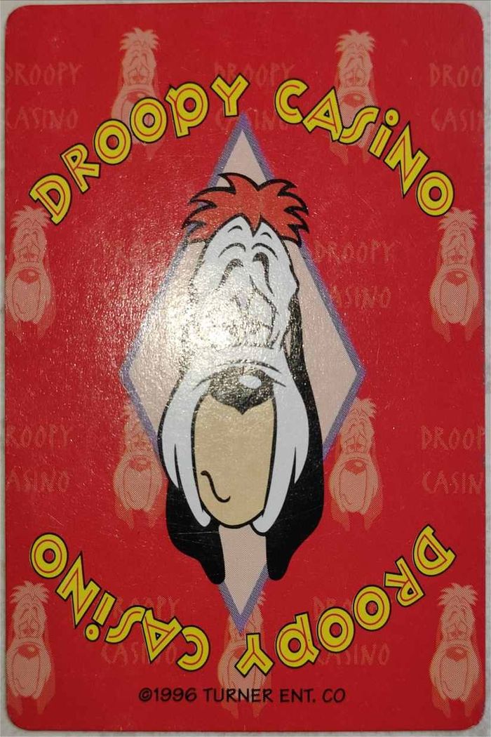 Jeu de 54 cartes Droopy Casino 1996 Tex Avery - photo numéro 3