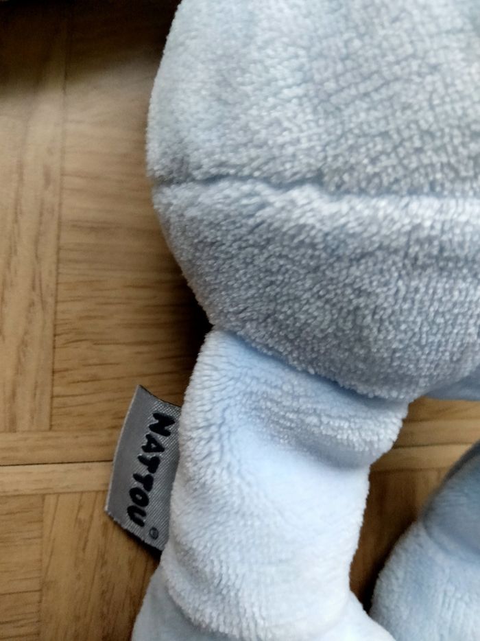 Lapin en peluche Nattou et son compagnon - photo numéro 4