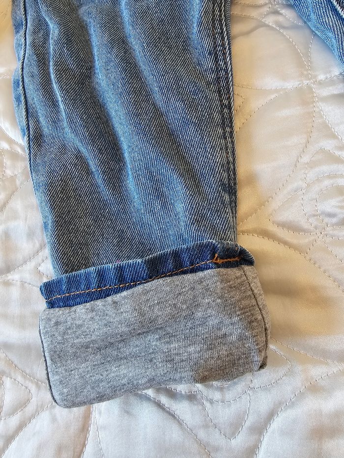 Salopette en jeans doublée - photo numéro 3
