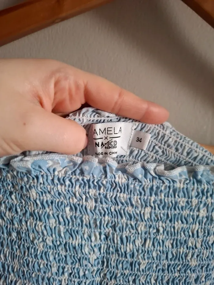 Blouse épaules dénudées fleurie Nakd - photo numéro 3