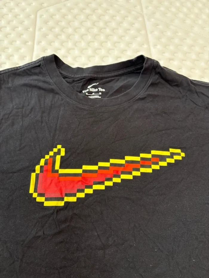 T-shirt manche courte pour homme Nike taille grand en XL noir - photo numéro 3