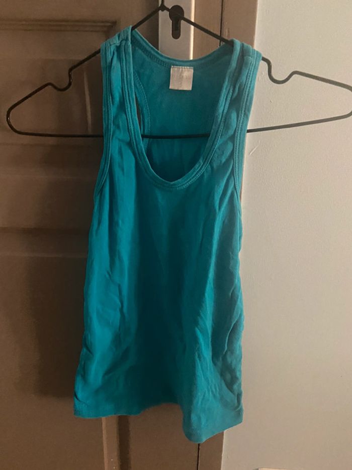 Débardeur bleu