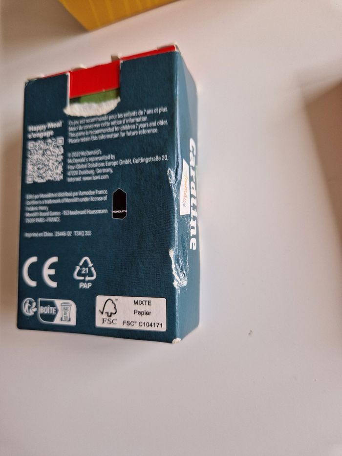 Lot de 4 jeux de mc Donald neuf - photo numéro 4