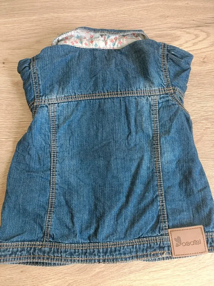 Veste jean - 2 ans - obaïbi - photo numéro 2