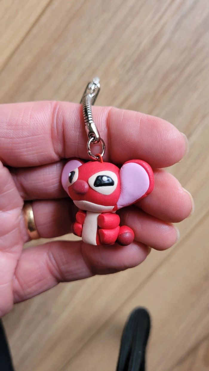 Porte clé Leroy en fimo - photo numéro 2