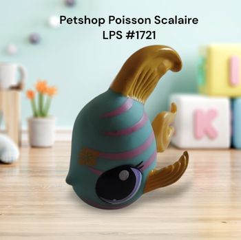 Little Petshop Poisson Scalaire LPS #1721 Hasbro