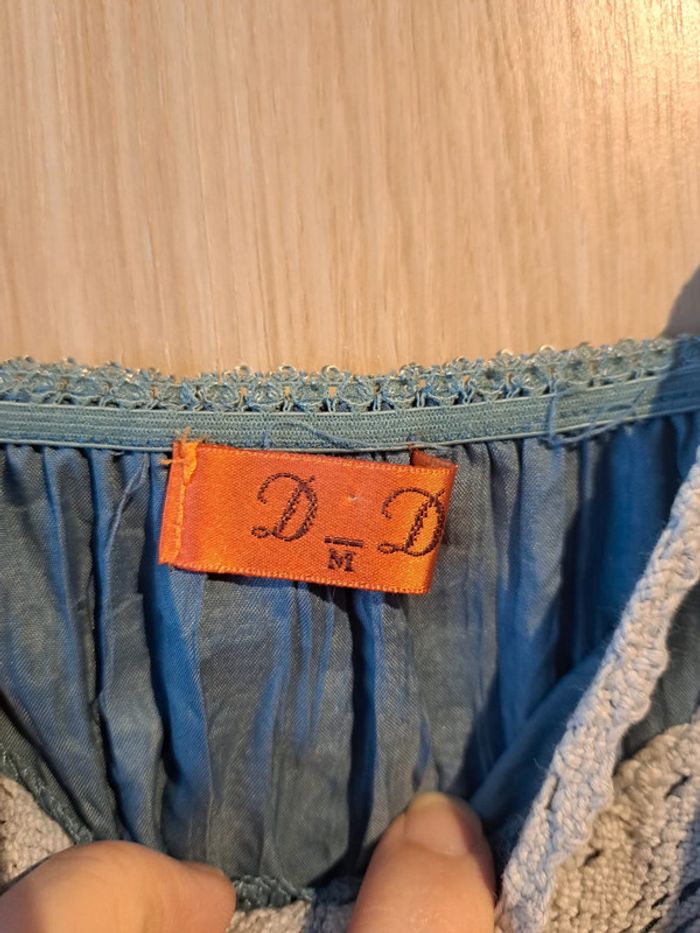 Longue robe bleue (M) - photo numéro 4