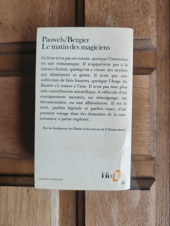 Pauwels Bergier le matin des magiciens folio - photo numéro 2