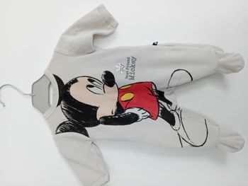 Pyjama d'hiver 1 mois Disney Mickey
