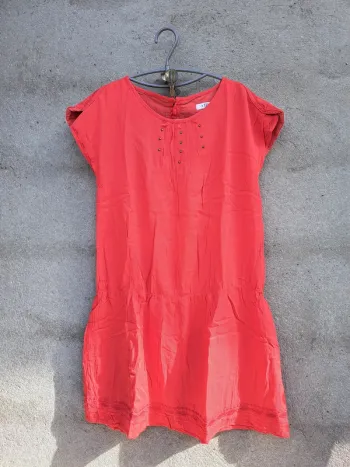 Robe orangée