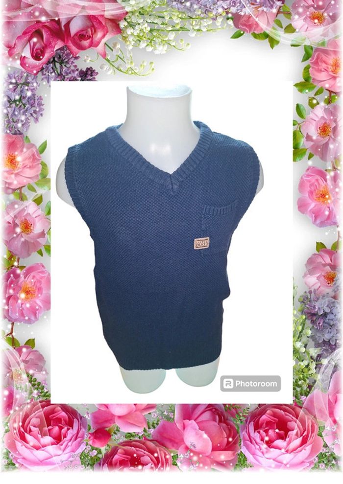 💫🌸 Pull sans manches pour garçon 🌸💫