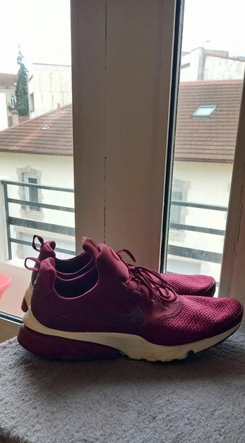 Baskets Nike presto fly bordeaux 47