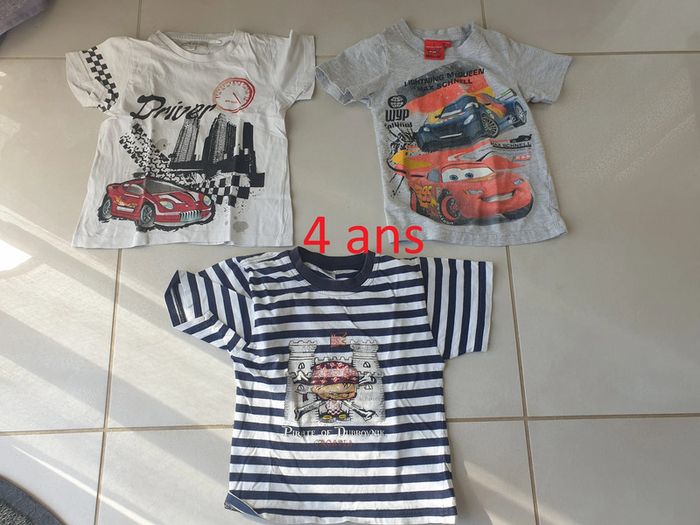 3 t-shirt 4 ans n°3
