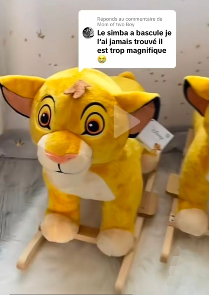 Fauteuil à bascule simba ( Disney) - photo numéro 4