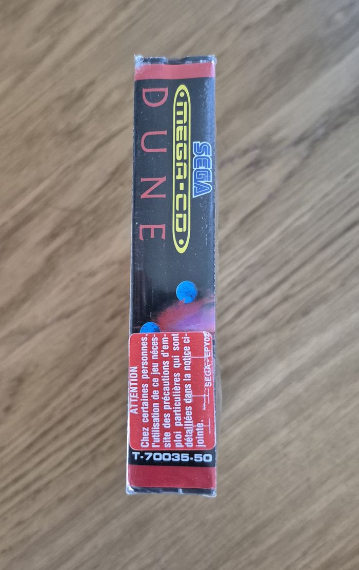 Jeu Sega Mega CD Dune Neuf Sous Blister version pal Fr / Euro - Rare - photo numéro 2