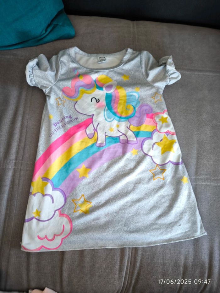 Robe 12 mois licorne