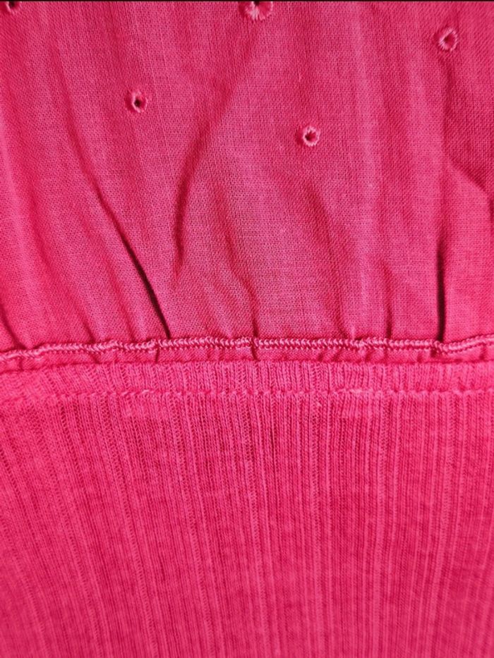 NEUF Top sans manche Chattawak fuschia taille 36 - photo numéro 12