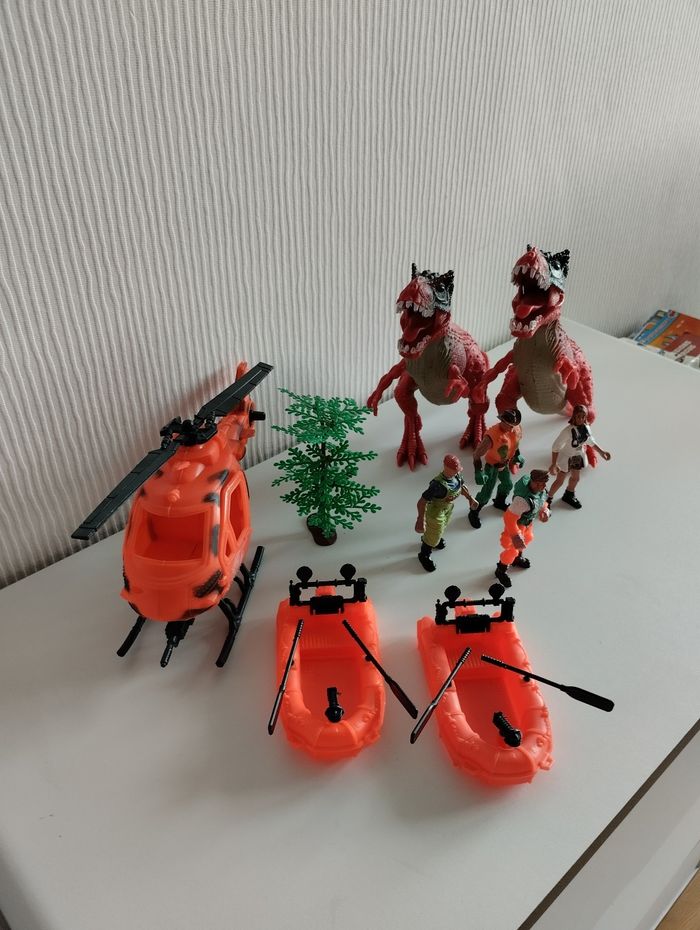 Ensemble jouets monde dinosaures - photo numéro 5