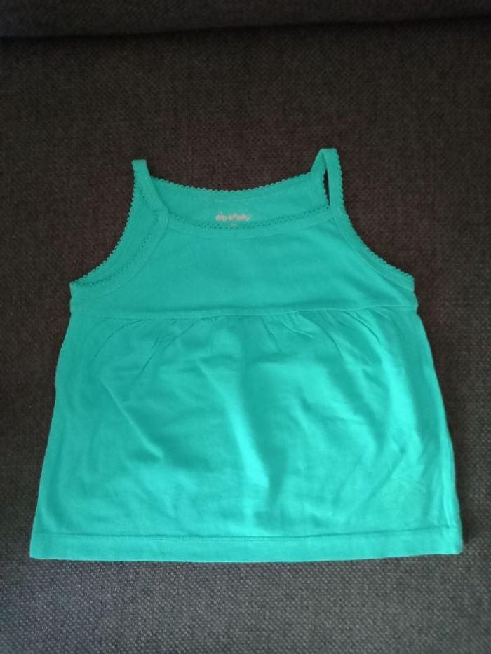 Débardeur turquoise