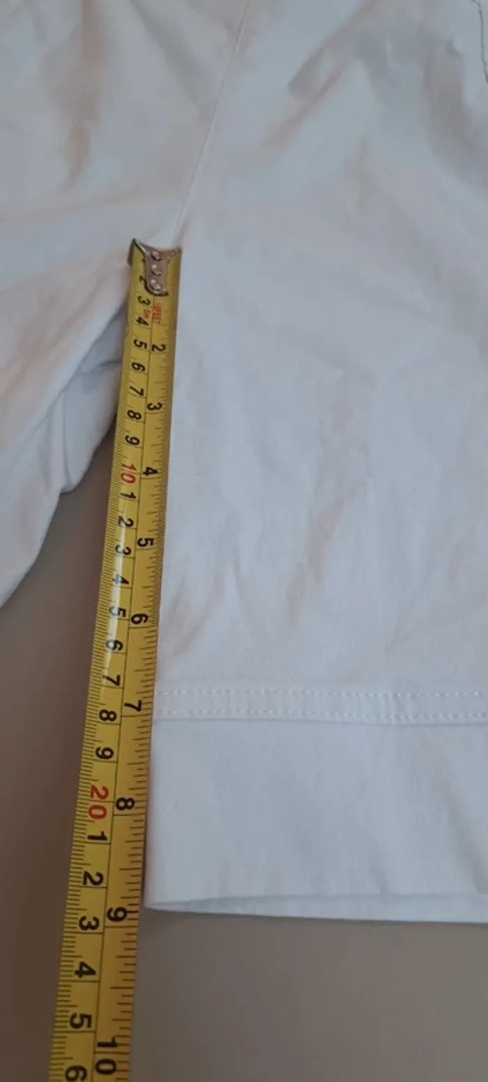 Bermuda blanc, taille 3 - photo numéro 5