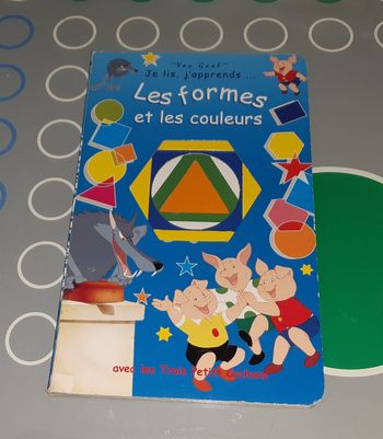 Livre je lis, j'apprends les formes et les couleurs
