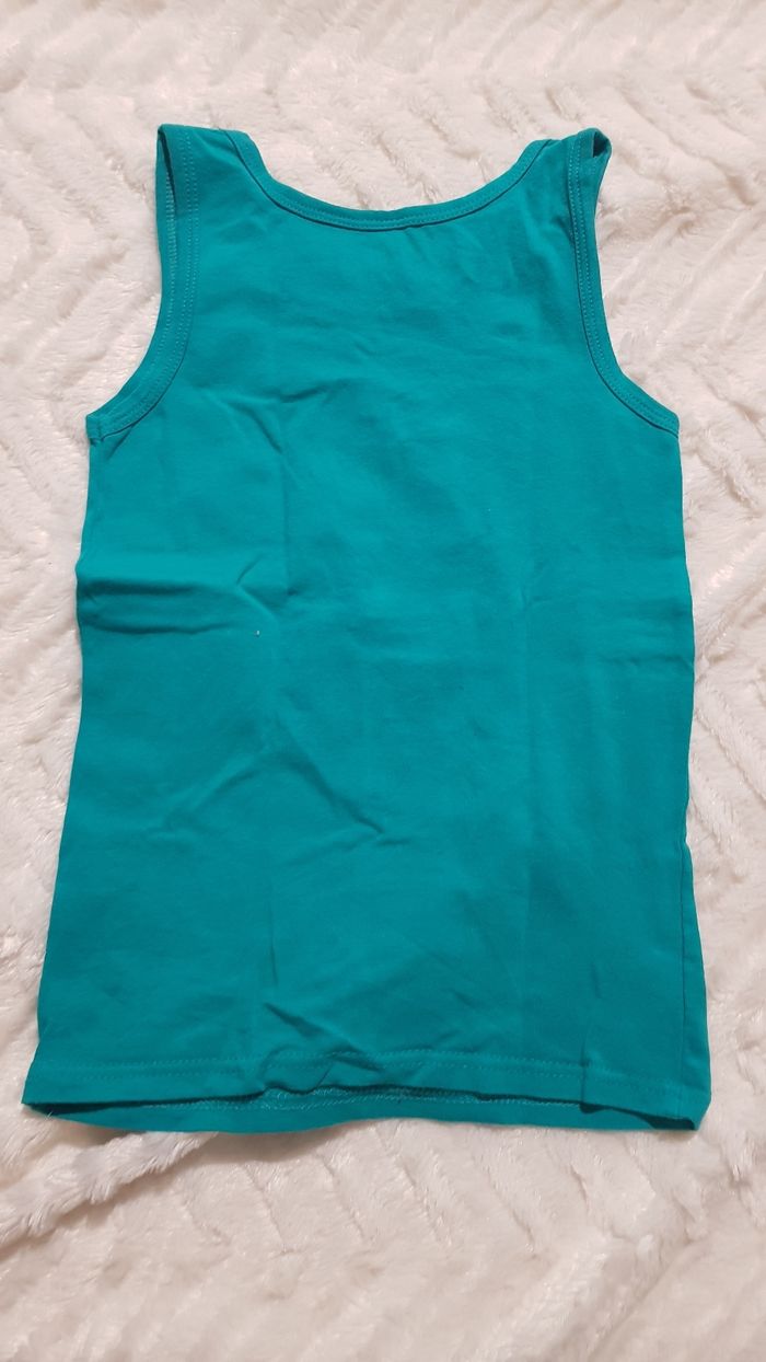 T-shirt débardeur vert - photo numéro 2