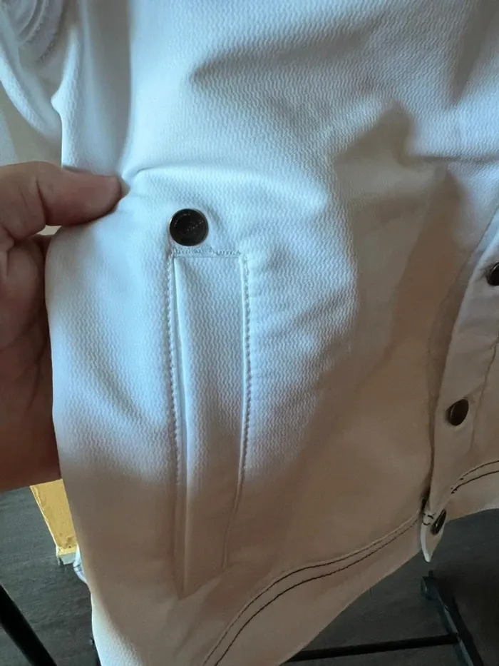 Veste blanche Kansas taille s. - photo numéro 5