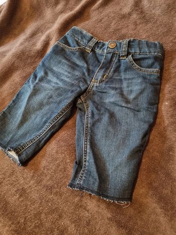 Short bermuda jean bleu 3 ans orchestra