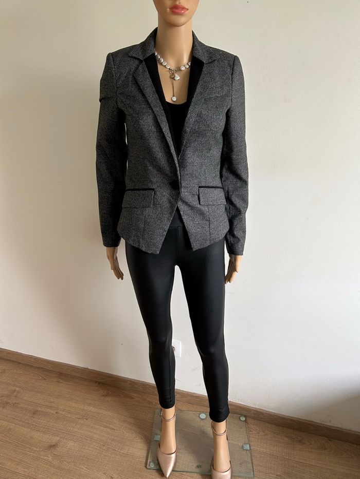 Blazer gris et noir Morgan taille 36 jamais porté - photo numéro 4