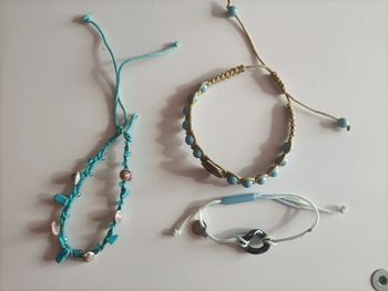Lot bracelets turquoise