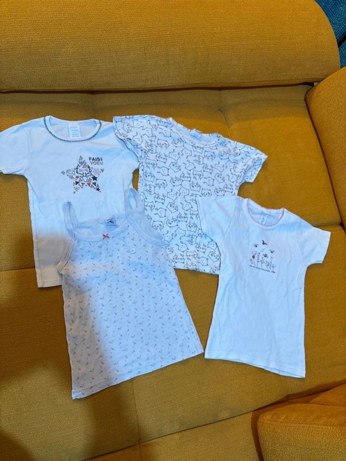 Lot de 4 tee shirts 6 ans