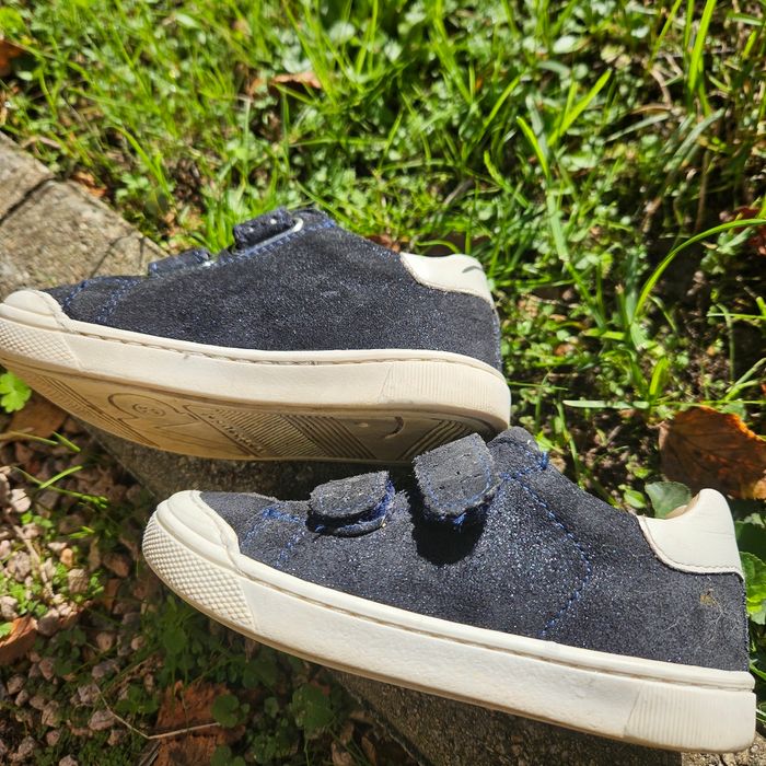 Baskets cuir Taille 25 - photo numéro 2