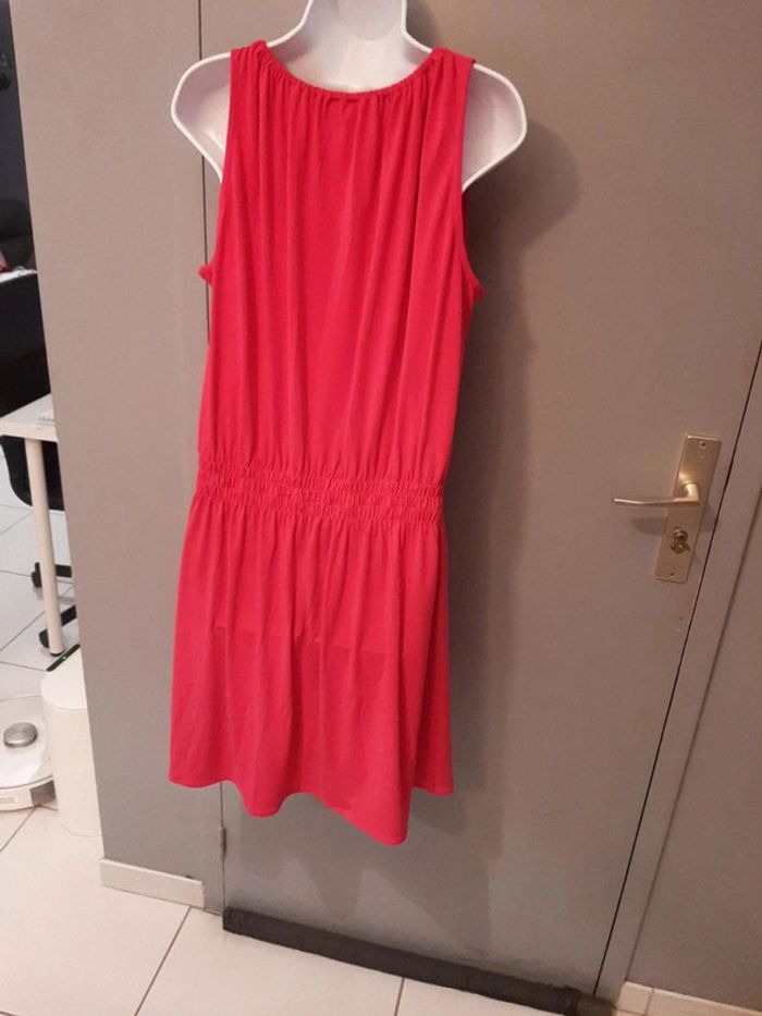 Robe d'été fluide fuchsia GAP Taille M - photo numéro 3