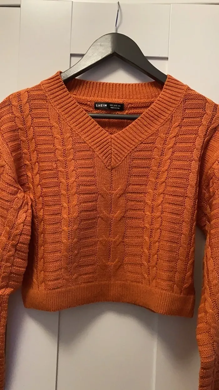 pull orange - photo numéro 3
