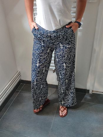 Pantalon large léger M